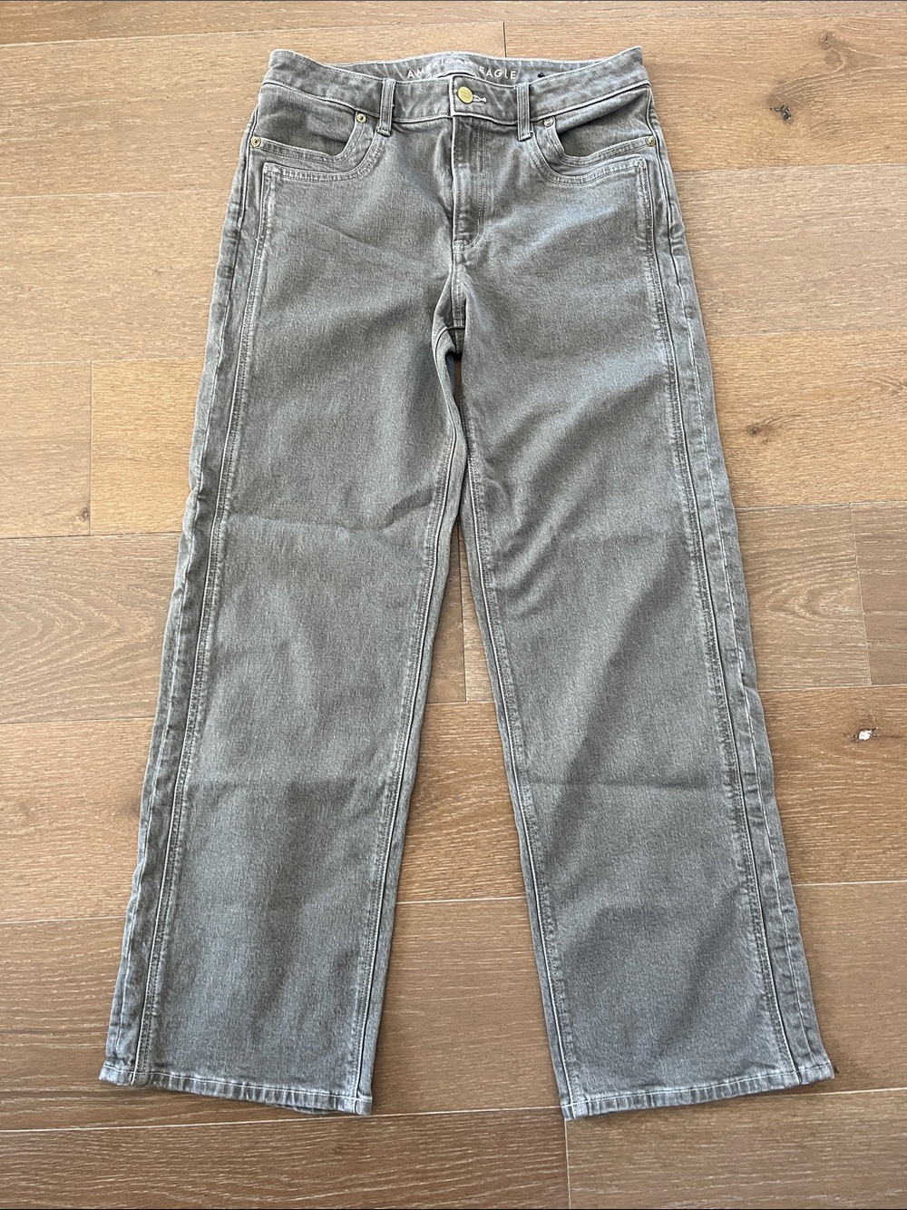 American Eagle Stovepipe Stretch Jeans size 8 long inseam